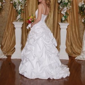 David’s Bridal wedding dress